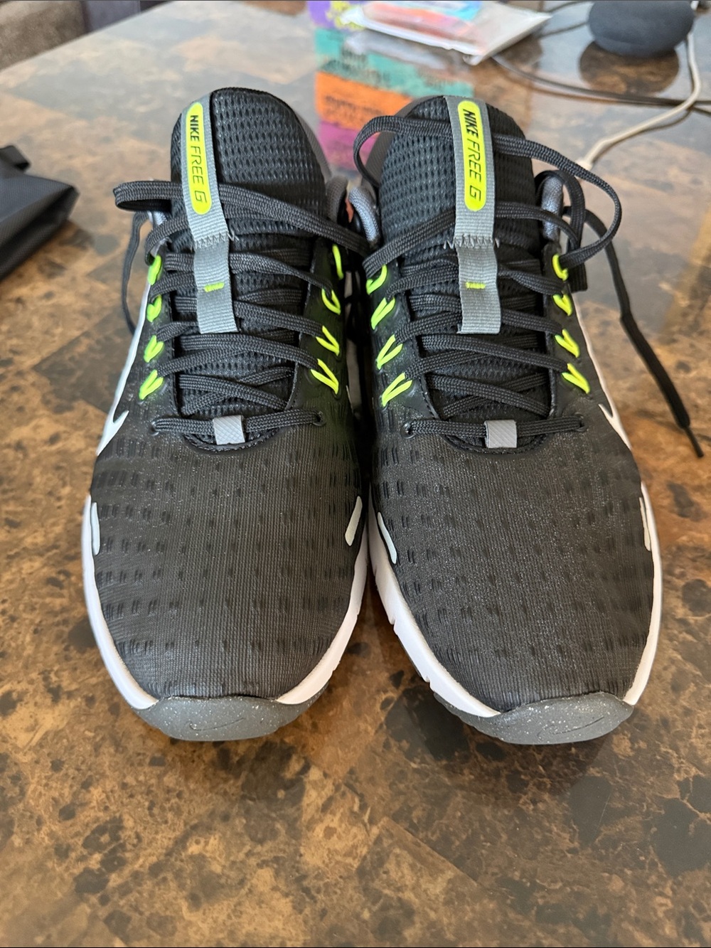 Nike Free Golf NN Golf Shoes Black Iron Grey White FN0332-001 Men's Size 12 - Picture 6 of 8